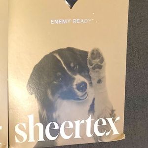 Sheertex Navy Ink Blue Classic Rip Resist Tights - XS - NEW IN BOX